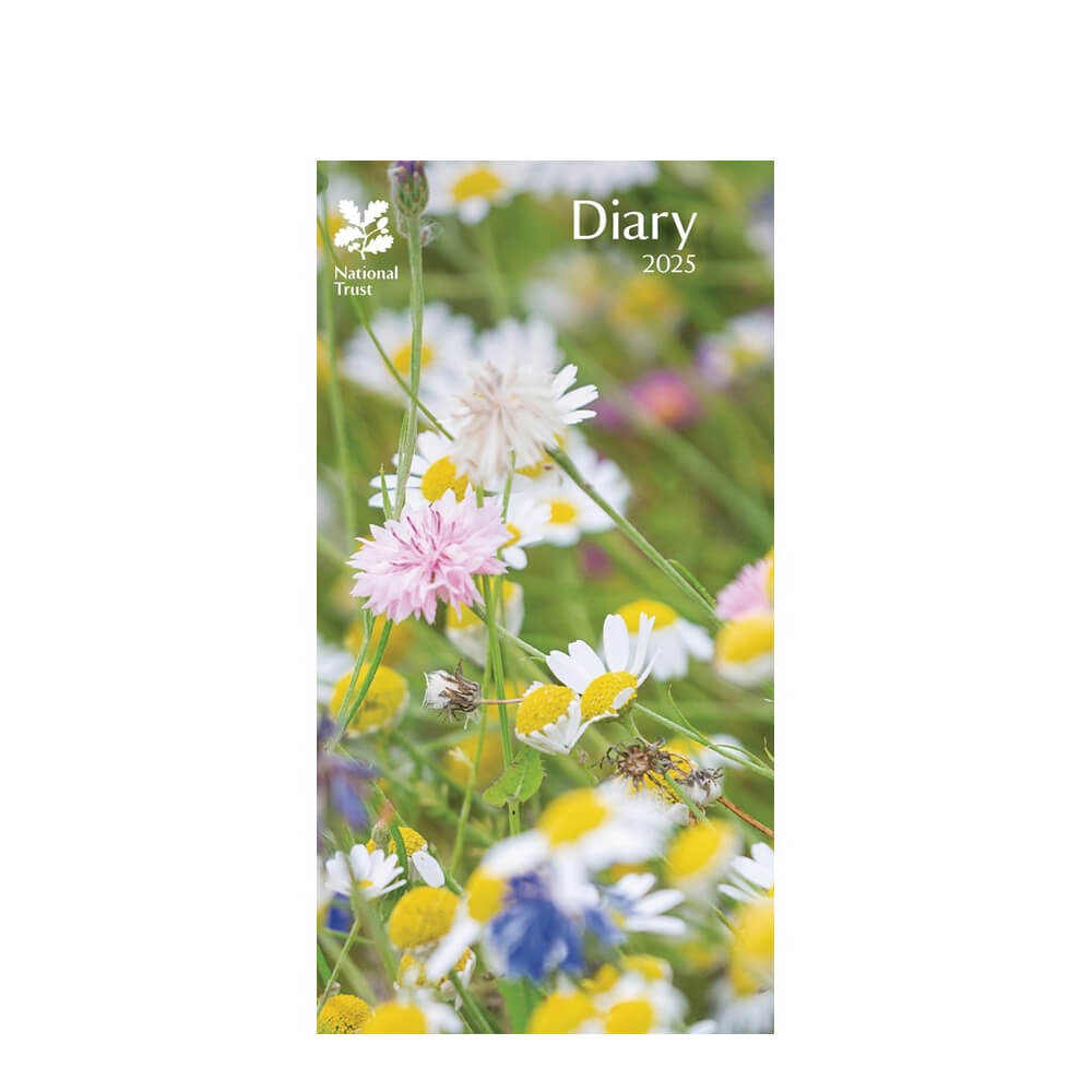 National Trust Slim Diary Week to View 2025